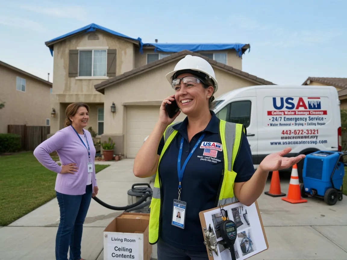 Ceiling Water Damage Restoration Saint Elmo, IL FAQs